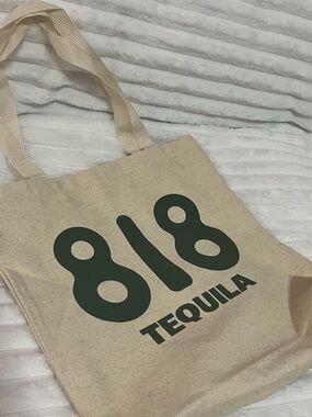 818 Tequila Canvas Tote Bag with Logo BRAND NEW